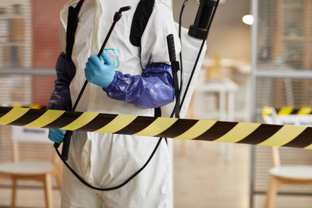 Professional Blood Cleanup technician working in Fairfield, NJ